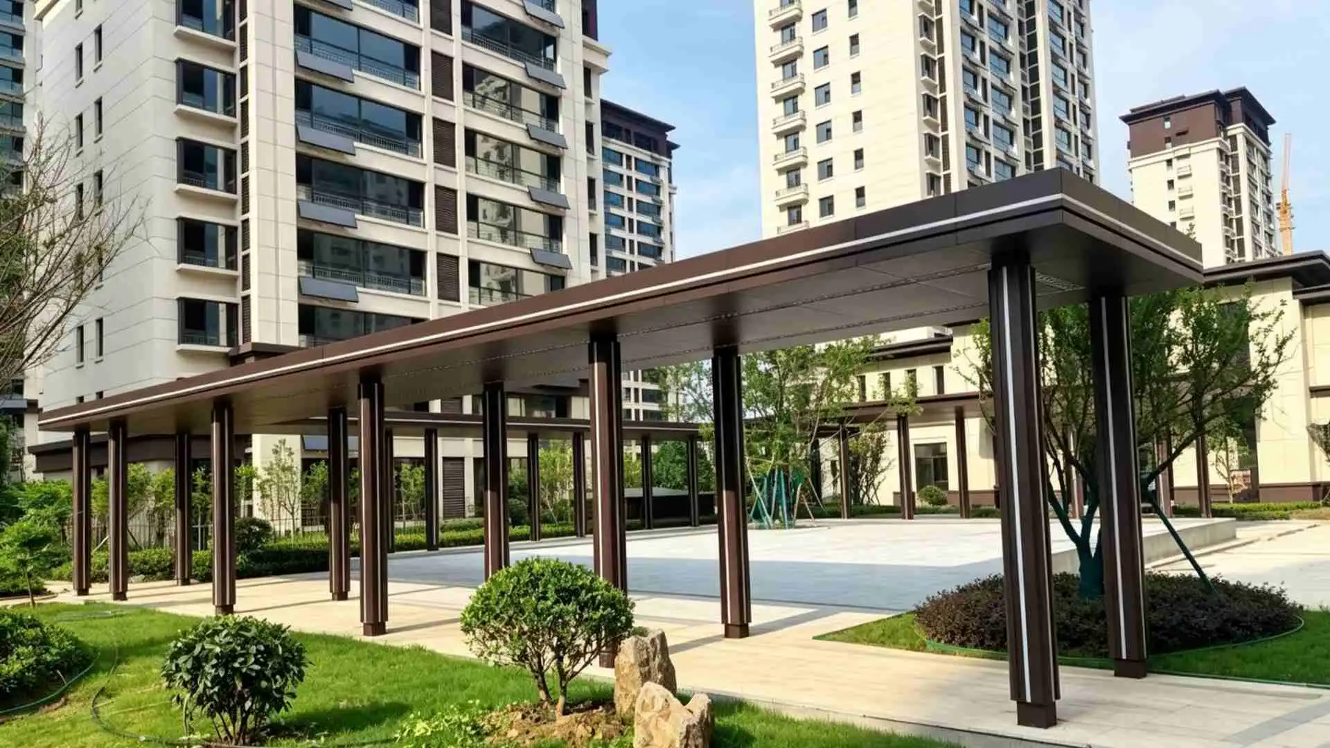 Guangdong Zhongchuang Launches 20-Year Warranty Aluminum Panel Sunshade Canopies